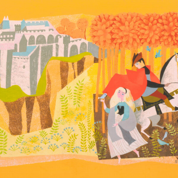 Art for Sleeping Beauty by Mary Blair