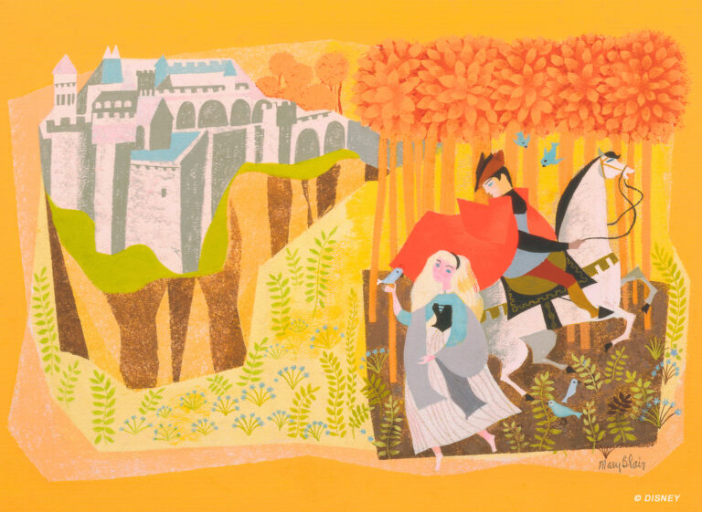 Art for Sleeping Beauty by Mary Blair