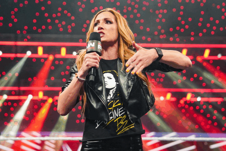 Becky Lynch on Raw on Netflix WWE