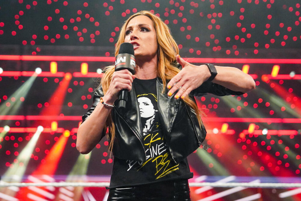 Becky Lynch on Raw on Netflix WWE