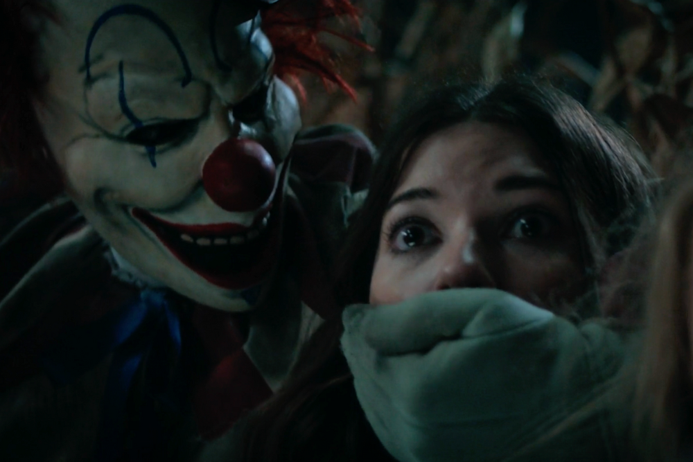 Clown in a Cornfield Red Band Trailer Shudder