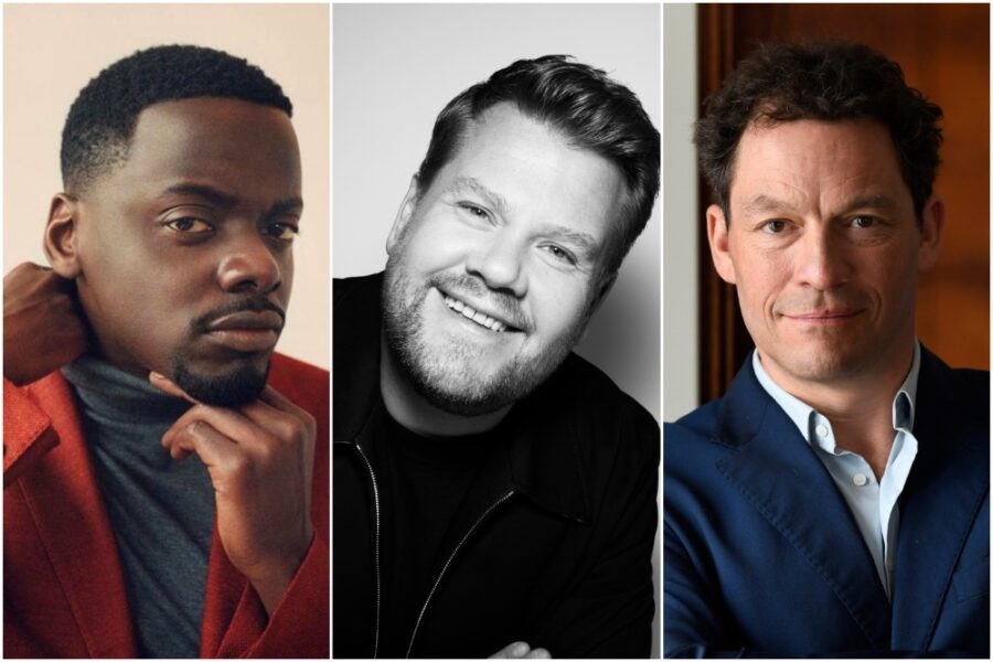 Daniel Kaluuya James Corden Dominic West