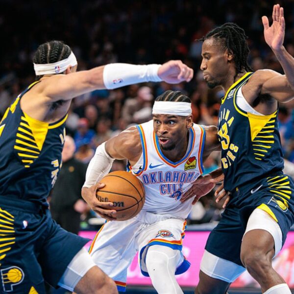 NBA OKC Thunder Indiana Pacers Featured