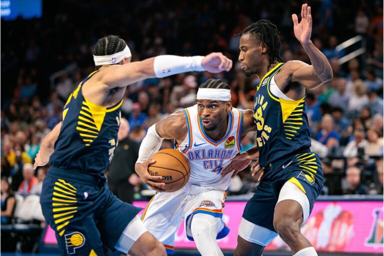 NBA OKC Thunder Indiana Pacers Featured
