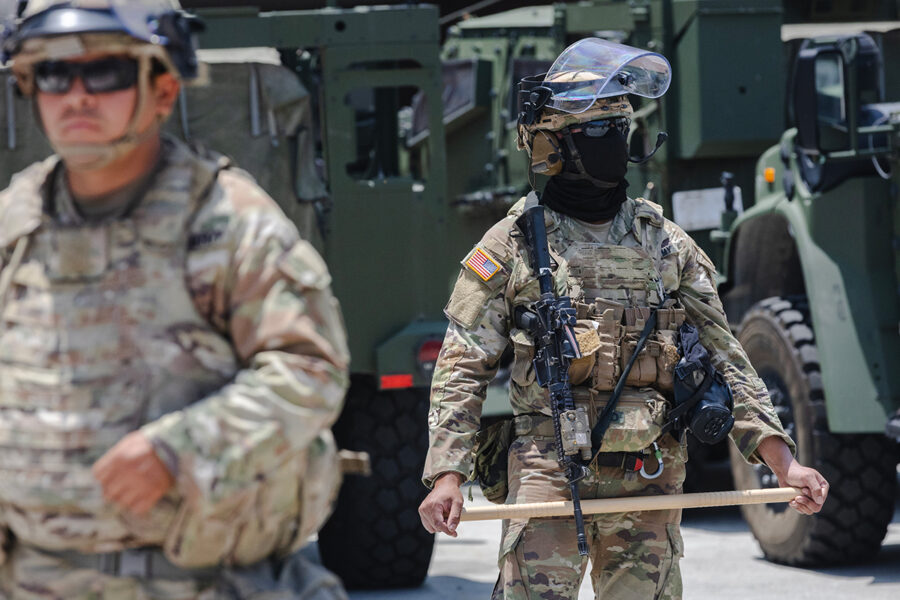 national guard la