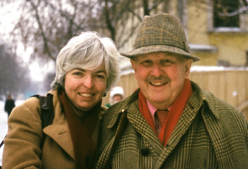 Thelma Schoonmaker and Michael Powell