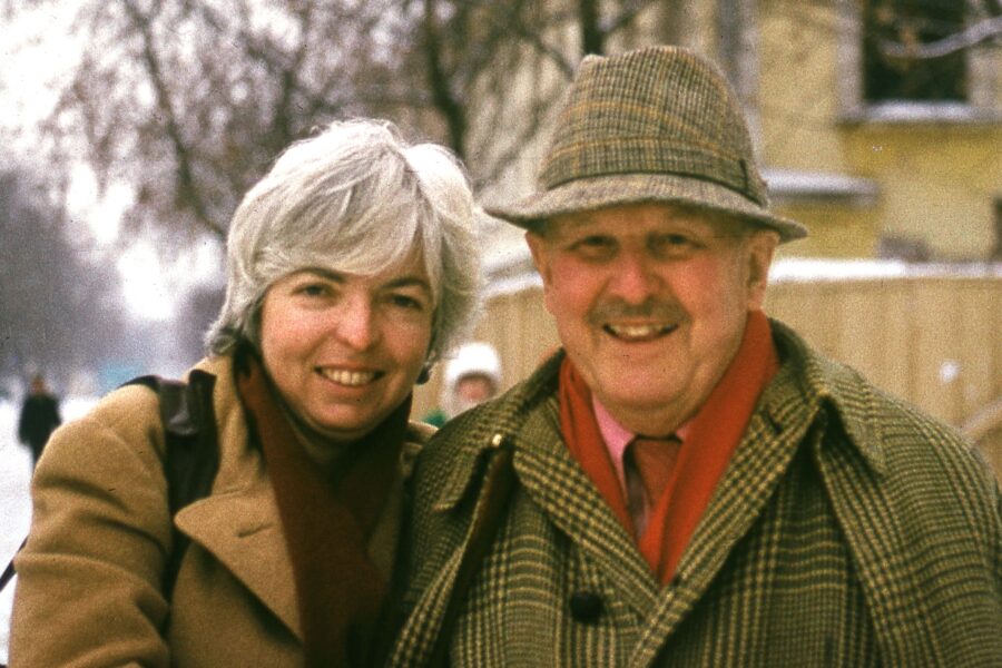 Thelma Schoonmaker and Michael Powell