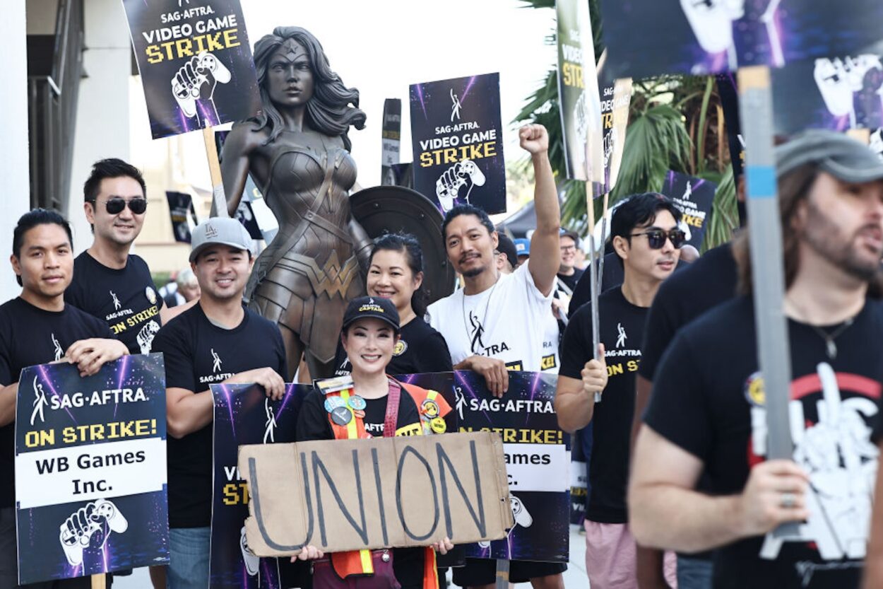 Video Game Actors Strike SAG AFTRA