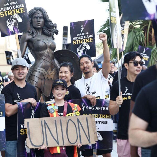 Video Game Actors Strike SAG AFTRA