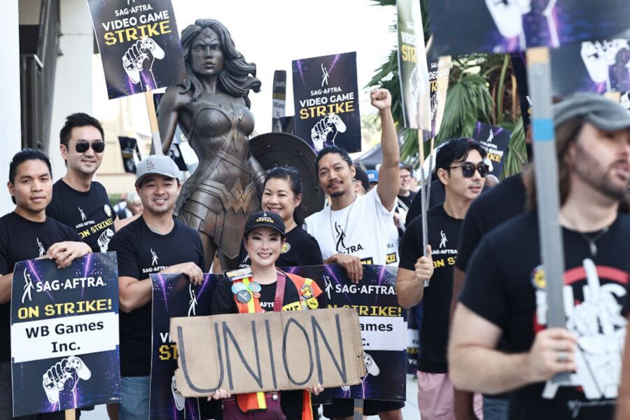 Video Game Actors Strike SAG AFTRA