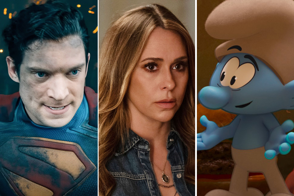 super summer smurfs split