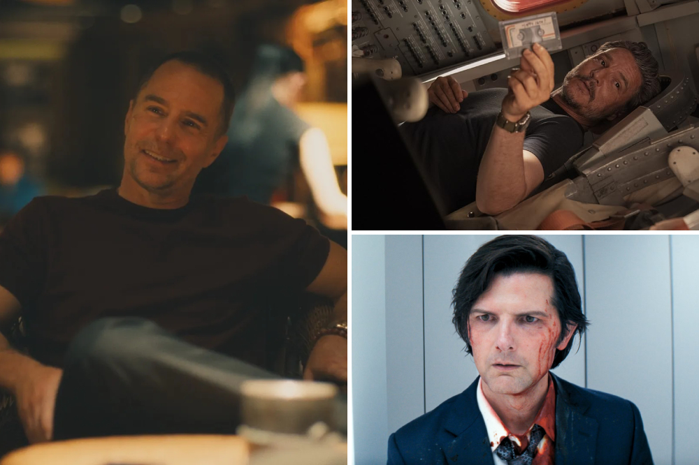 Sam Rockwell Pedro Pascal Adam Scott