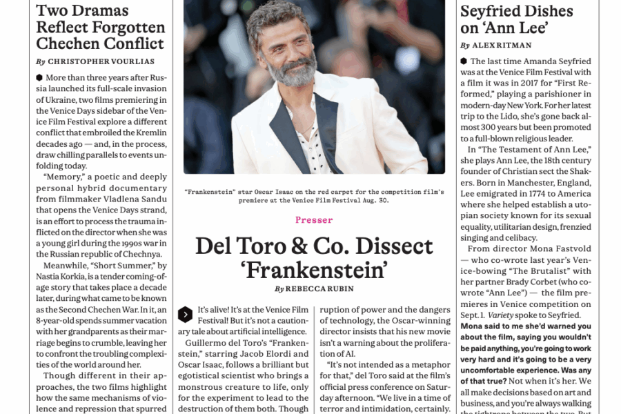 Venice Digital Daily 3 cover