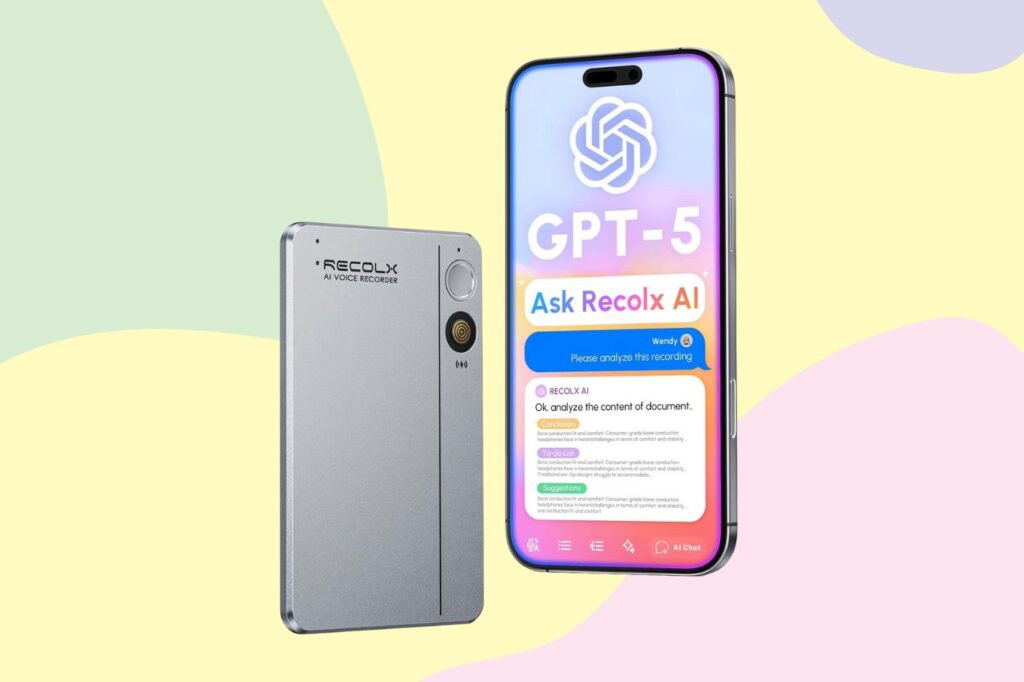 Recolx A.I. Voice Recorder Featured