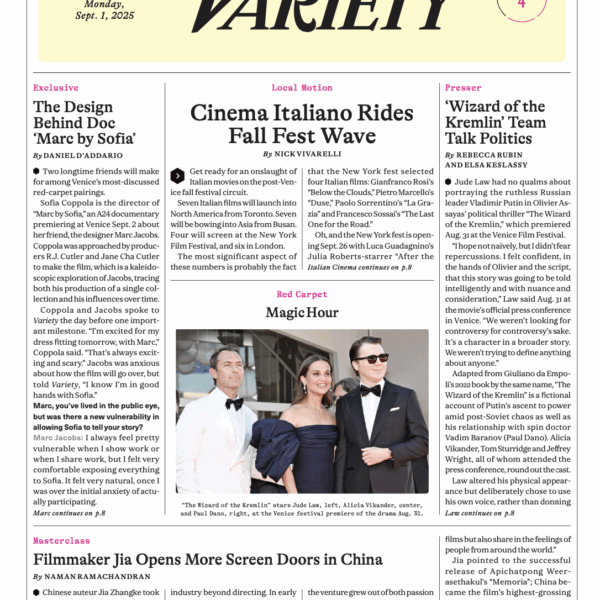 Varietys Venice Digital Daily Day 4