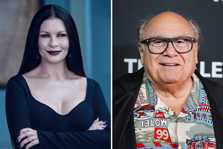 Catherine Zeta Jones Dany Devito Addams Family
