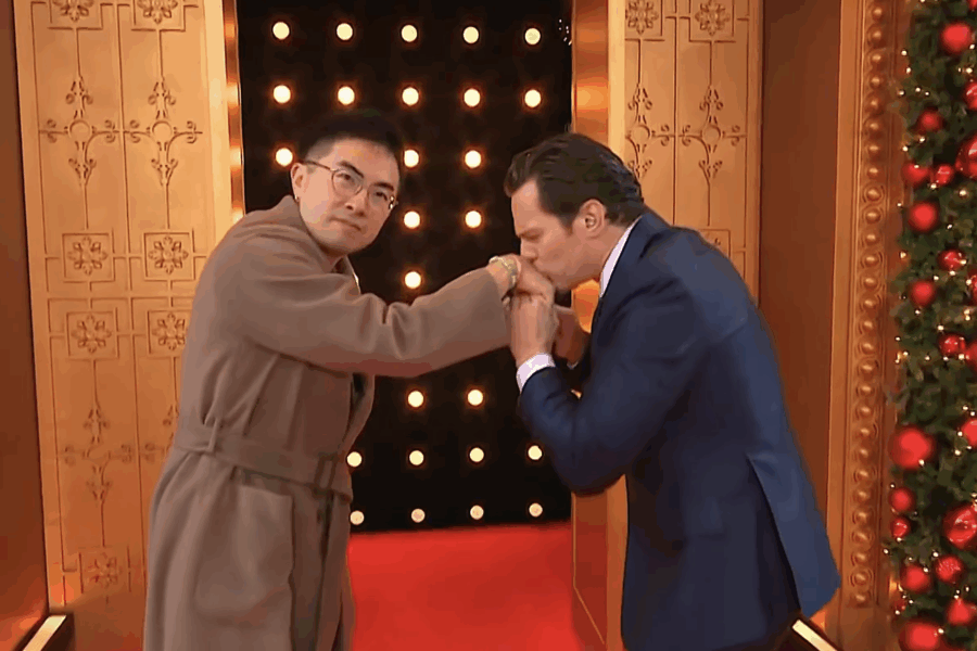 Jonathan Groff and Bowen Yang