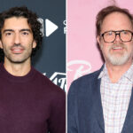 Justin Baldoni and Rainn Wilson
