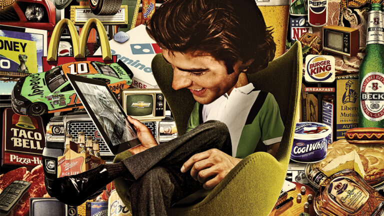 commercials ads streaming illustration placeholder