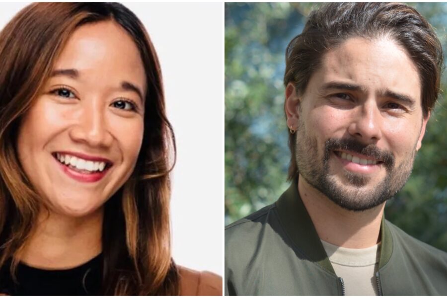 Adriana Santos and Alejandro Fumero