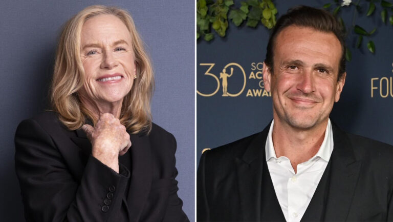 Amy Madigan and Jason Segel