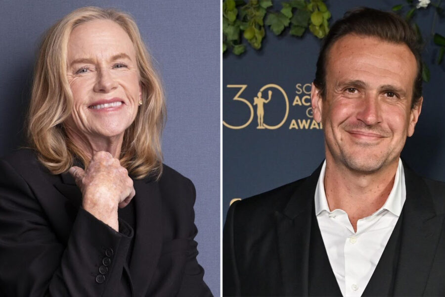 Amy Madigan and Jason Segel