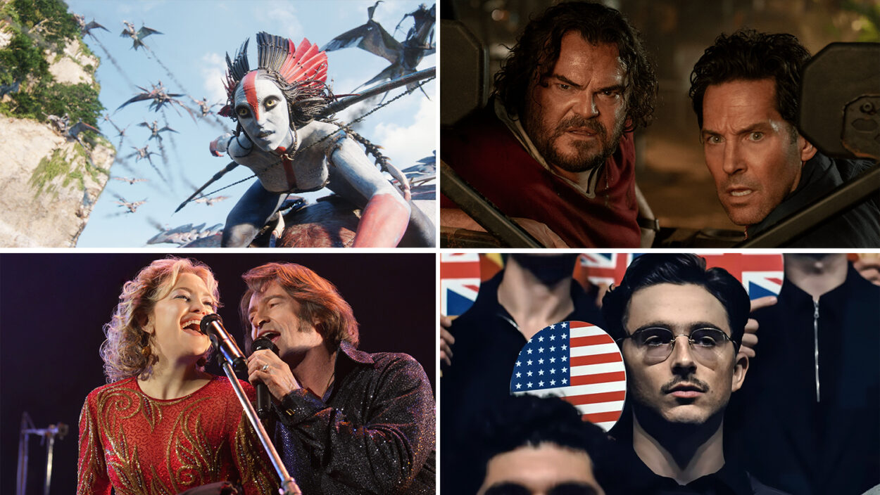 Avatar Fire and Ash Anaconda Marty Supreme and Song Sung Blue.