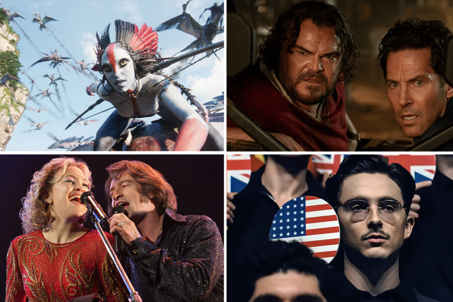 Avatar Fire and Ash Anaconda Marty Supreme and Song Sung Blue.