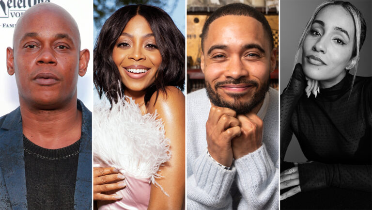 Bokeem Woodbine Bresha Webb Langston Kerman and Tiana Okoye