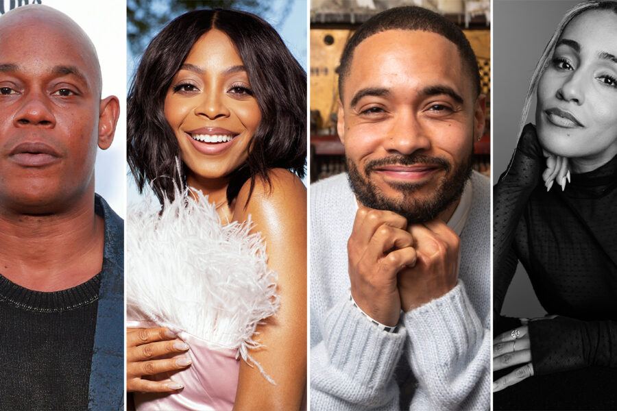 Bokeem Woodbine Bresha Webb Langston Kerman and Tiana Okoye