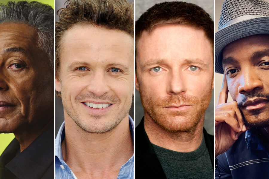 Giancarlo Esposito David Lyons Mackenzie Astin and Cranston Johnson