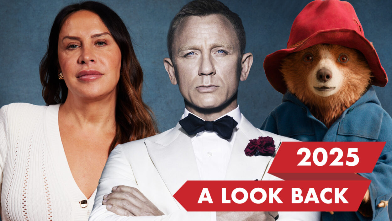 Karla Sofia Gascon Daniel Crag as James Bond and Paddington