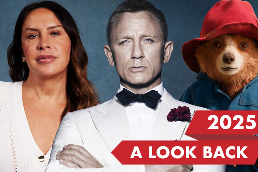 Karla Sofia Gascon Daniel Crag as James Bond and Paddington