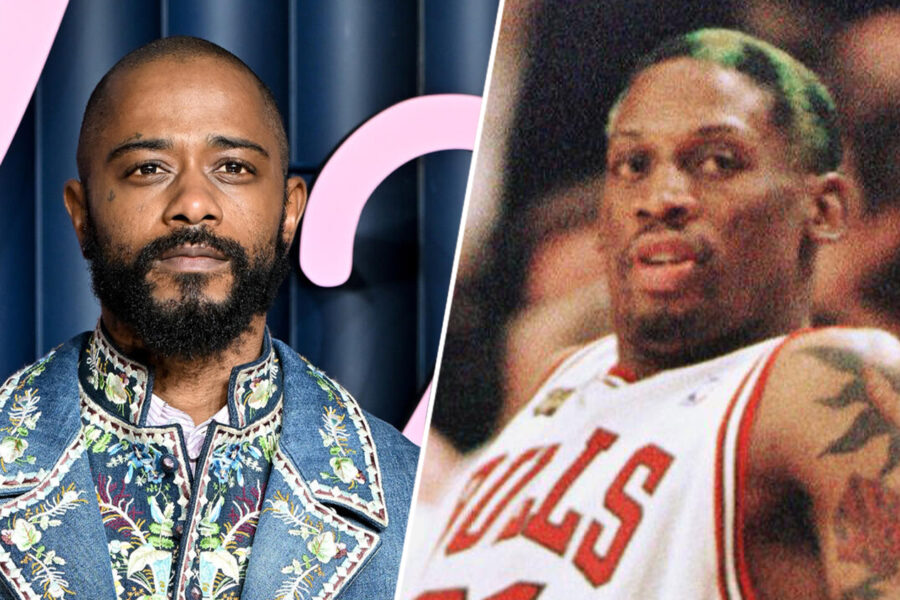 LaKeith Stanfield Dennis Rodman 2 shot