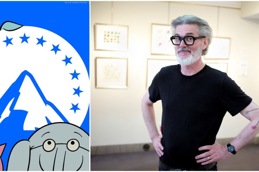 Paramount logo and Mo Willems