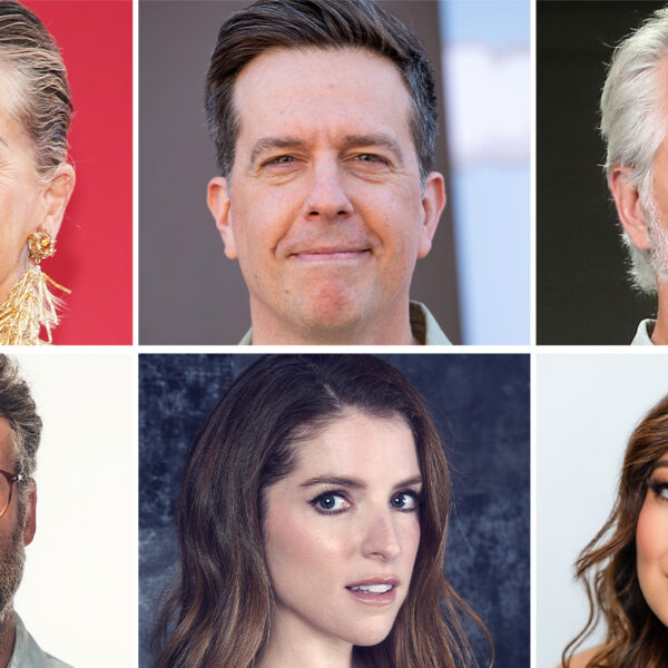 Sharon Stone Ed Helms David Strathairn Ashley Park Anna Kendrick and Seth Rogen