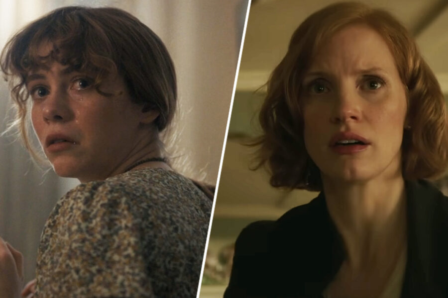 Sophia Lillis Jessica Chastain It 2 shot