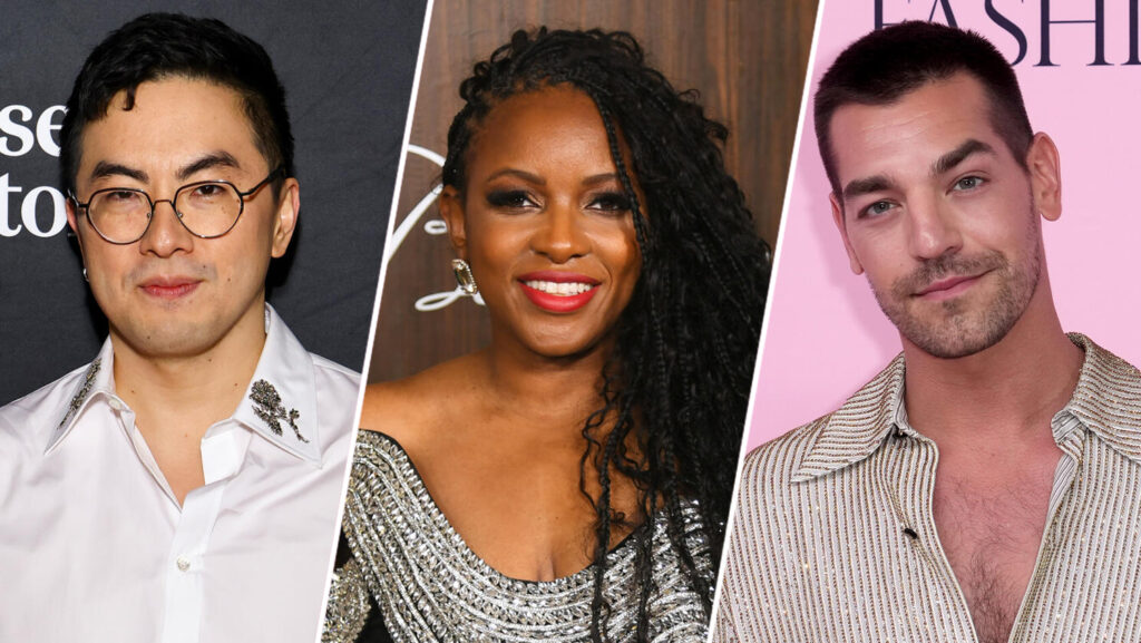 Bowen Yang Jasmine Crockett Matt Rogers 3 shot