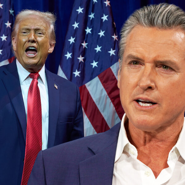 Donald Trump and Gavin Newsom