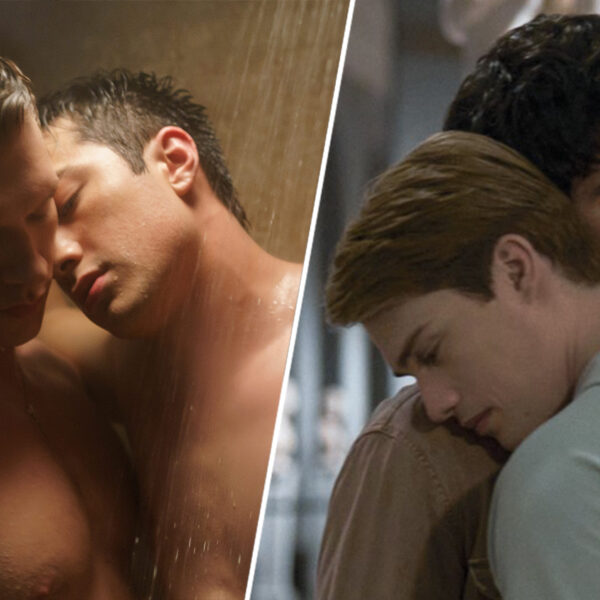 Heated Rivalry Red White Royal Blue 2 shot