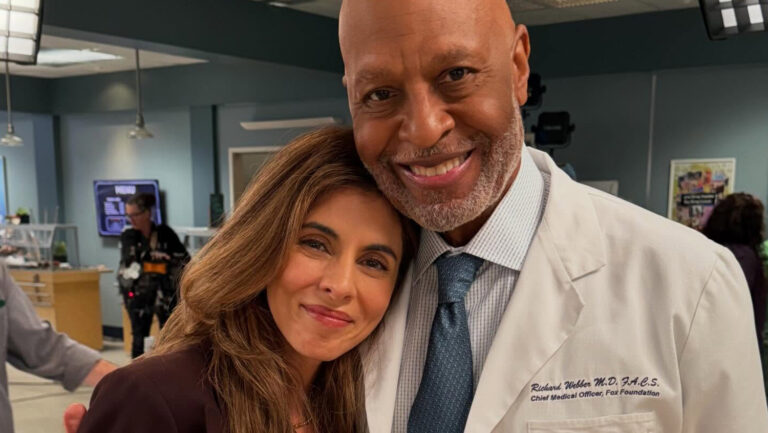 Jamie Lynn Sigler and James Pickens Jr