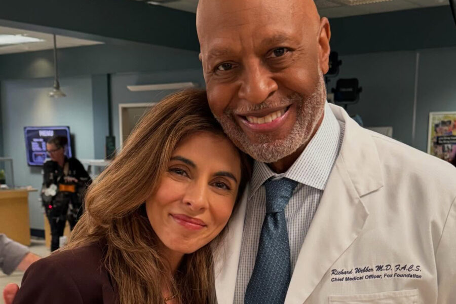 Jamie Lynn Sigler and James Pickens Jr