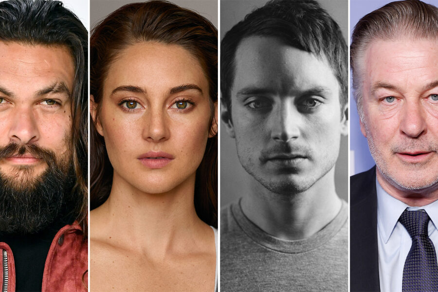 Jason Momoa Shailene Woodley Elijah Wood Alec Baldwin