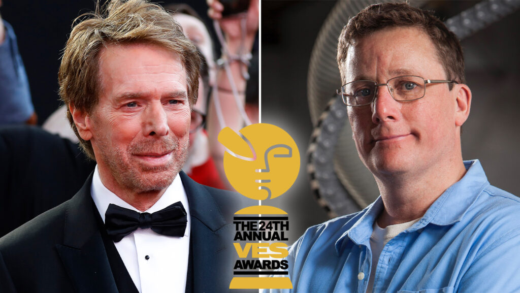 Jerry Bruckheimer and Sir Richard Taylor