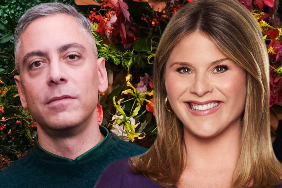 Josh Safran and Jenna Bush Hager