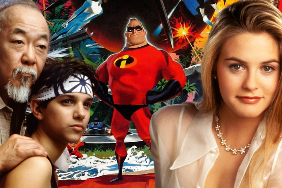 Karate Kid The Incredibles and Clueless