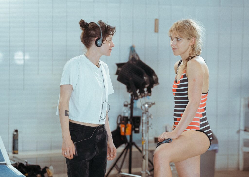 Kristen Stewart directs Imogen Poots in The Chronology of Water photographer credit Andrejs Strokins