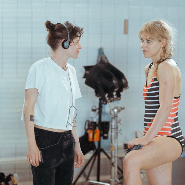 Kristen Stewart directs Imogen Poots in The Chronology of Water photographer credit Andrejs Strokins