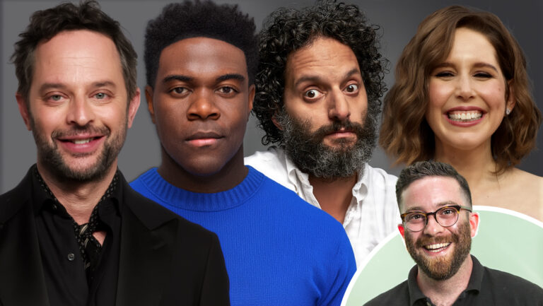 Nick Kroll Sam Richardson Jason Mantzoukas Vanessa Bayer inset Gabe Liedman