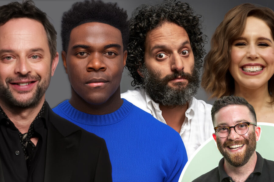 Nick Kroll Sam Richardson Jason Mantzoukas Vanessa Bayer inset Gabe Liedman